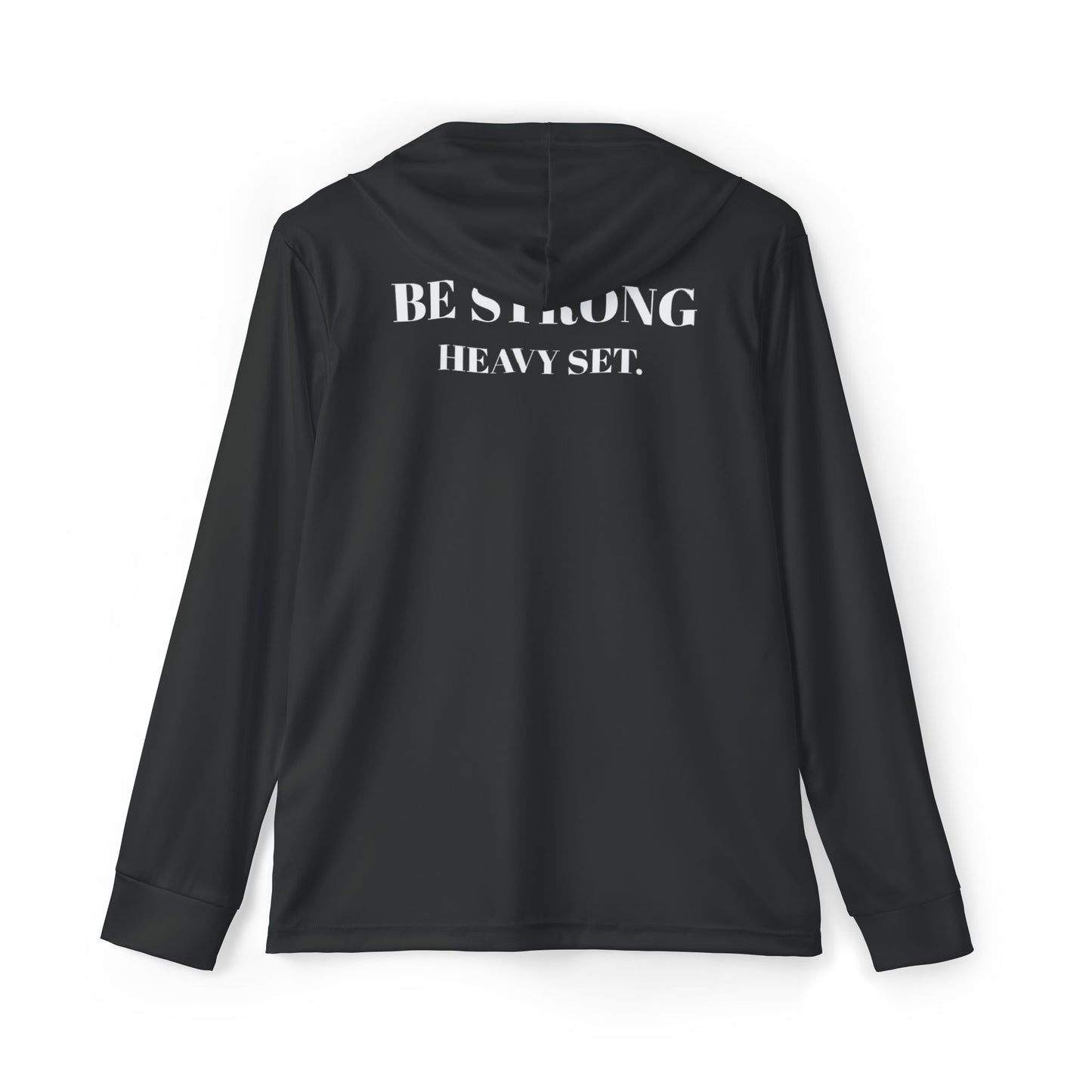 Be Strong Heavy Set Sports Warmup Hoodie